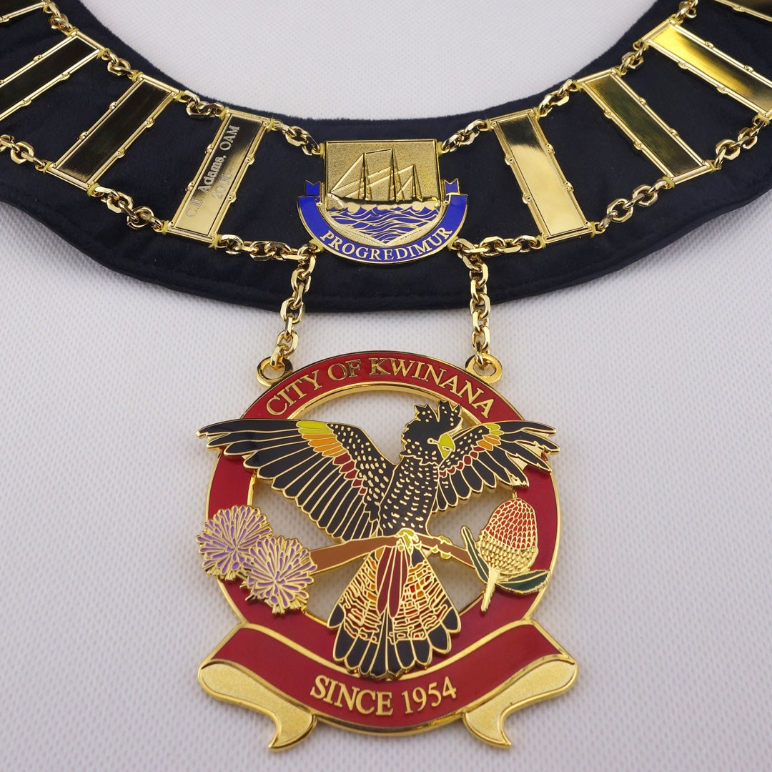 City of Kwinana Mayor Chain of Office & Pendant