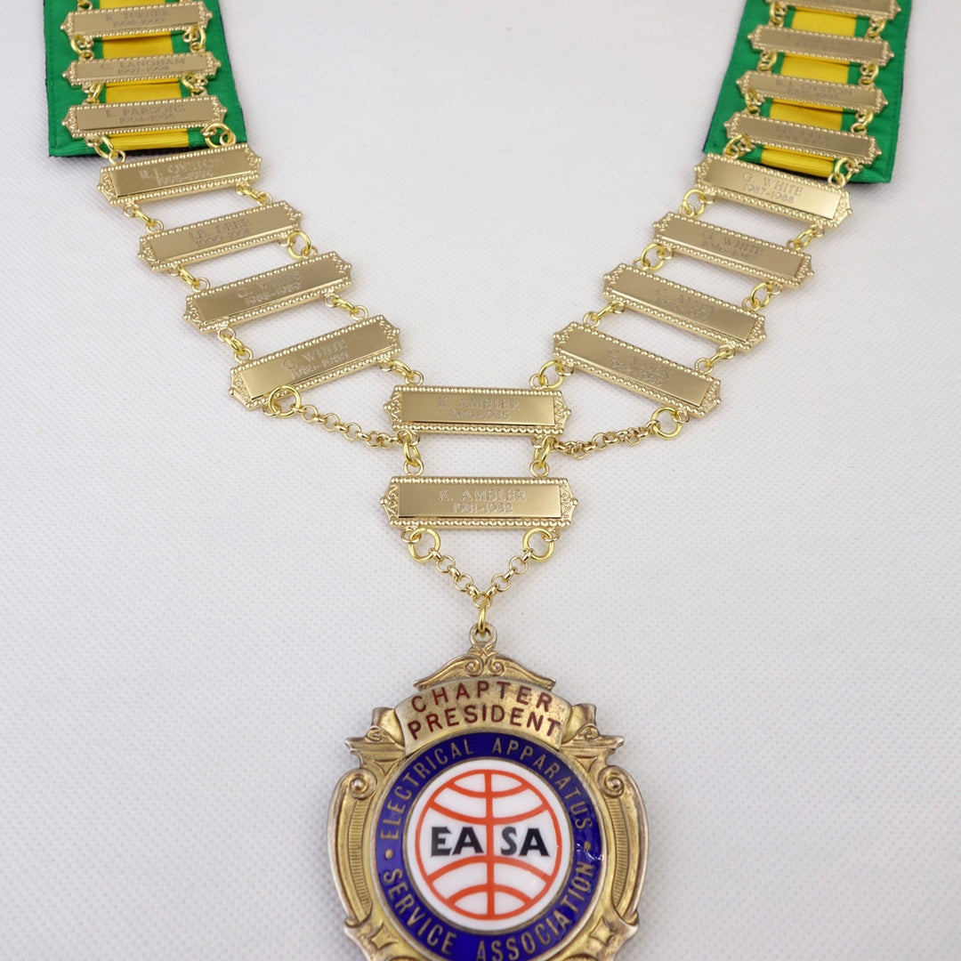 EASA Australasia Chapter President Chain of Office