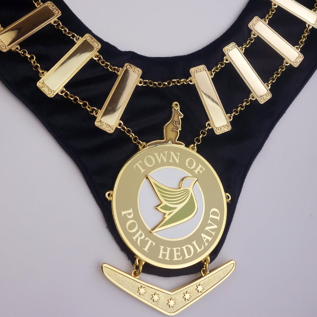 Town of Port Hedland Chain of Office & Pendant