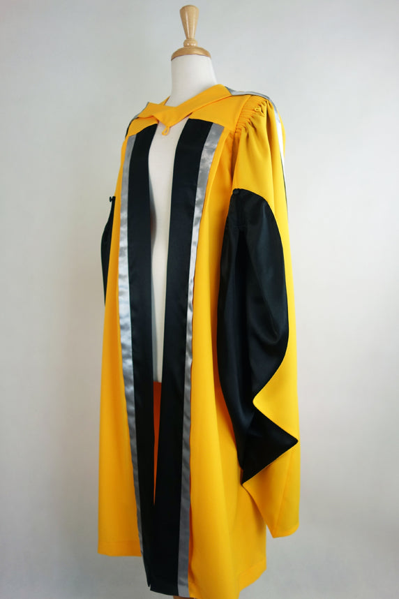 Australian University of Theology Doctor of Ministries Graduation Gown Set - Gown, Hood and Bonnet