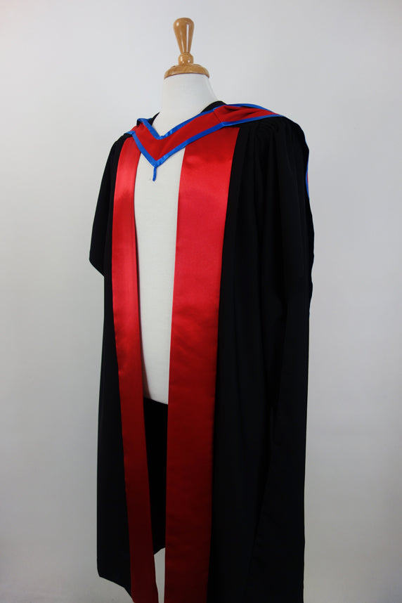 CSU PhD Graduation Gown Set - Gown, Hood and Bonnet