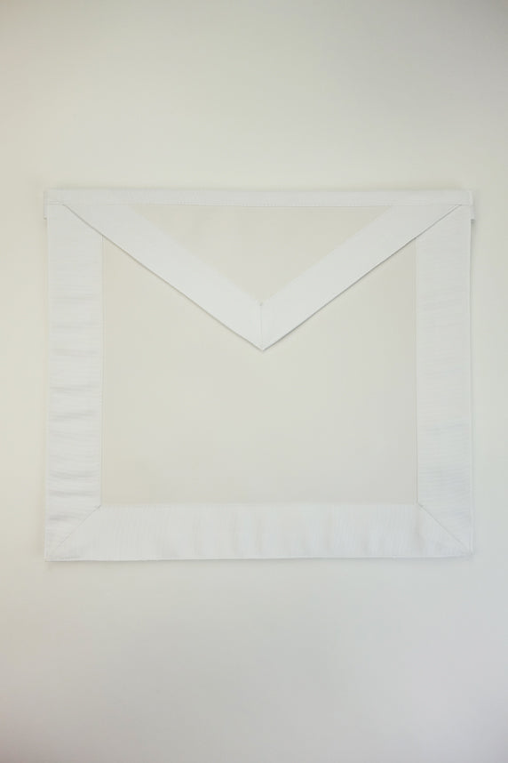 Entered Apprentice Apron with Tie Belt