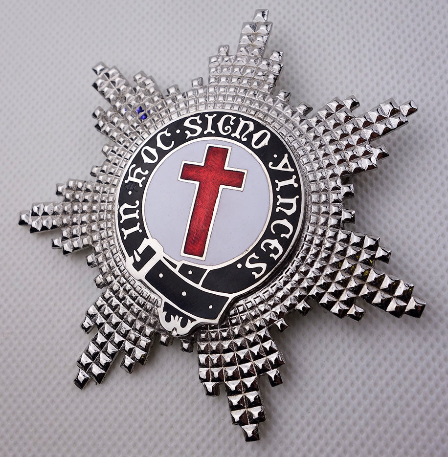 Knights Templar and Knights of Malta Large Breast Star