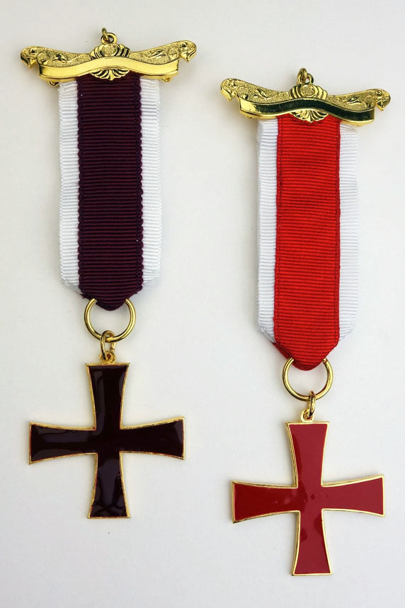 Knights Templar Cross Breast Jewel
