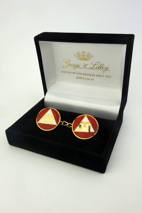 Masonic Jigger Buttons for Royal Arch Chapter