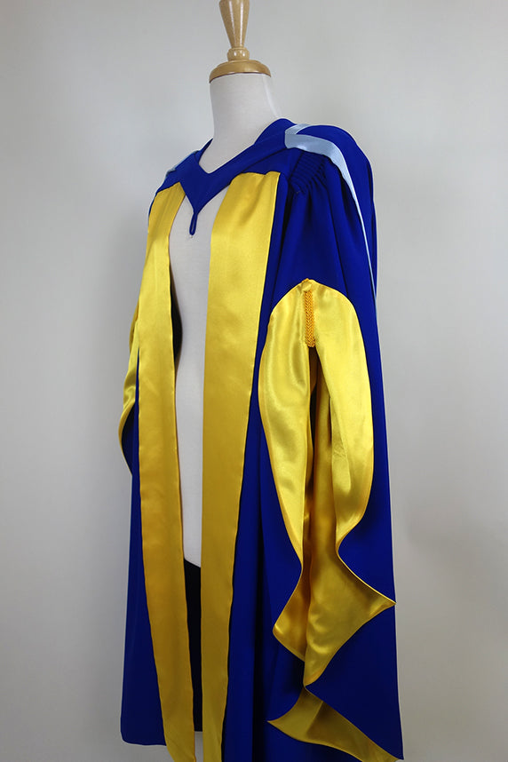 University of Canberra PhD Graduation Gown Set - Gown, Hood and Bonnet