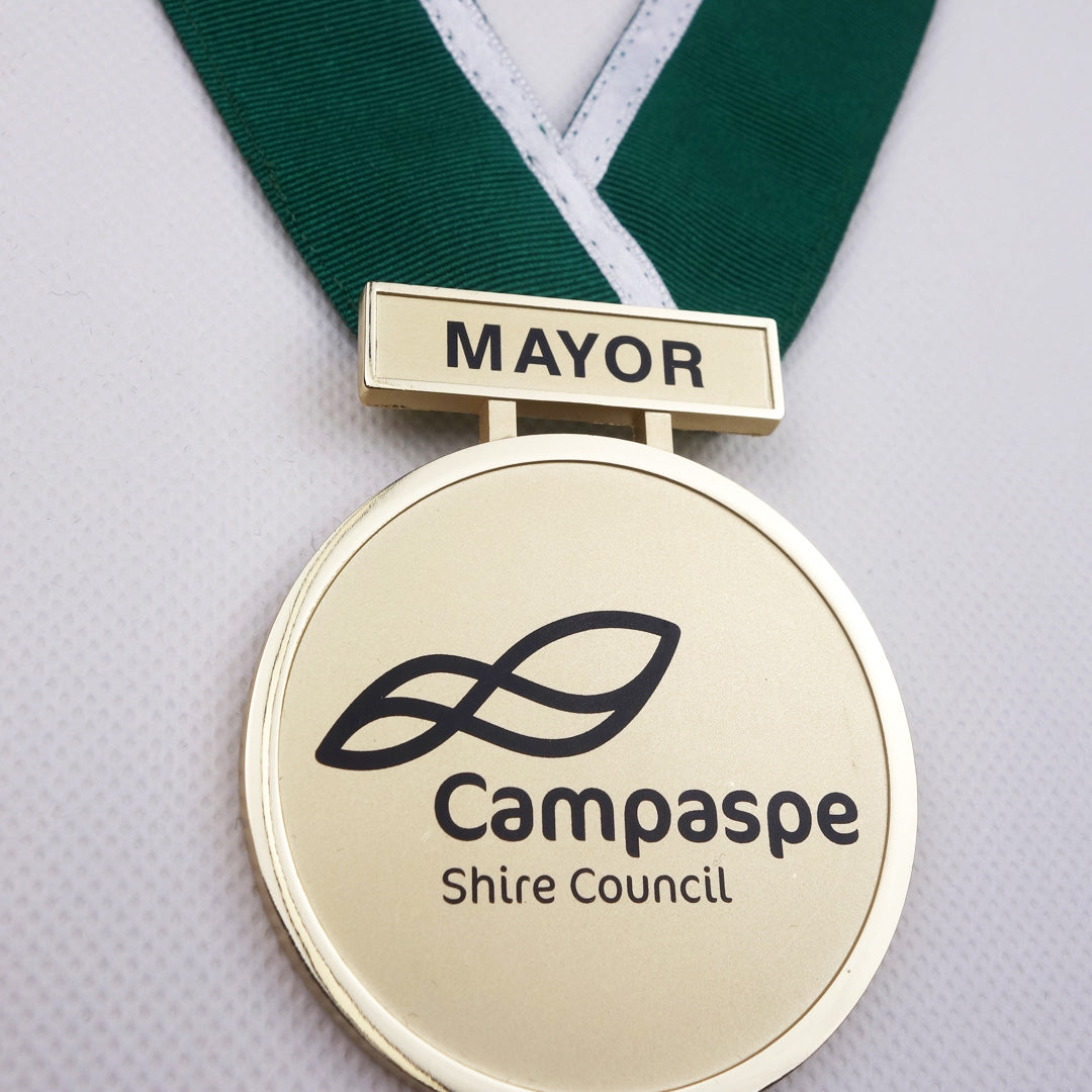 Campaspe Shire Council Mayor Pendant & Collar