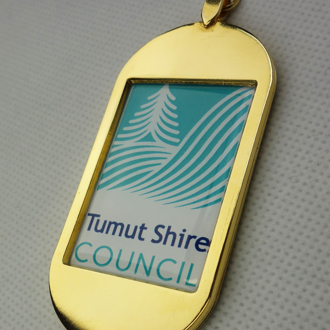 Tumut Shire Council Mayor Medallion