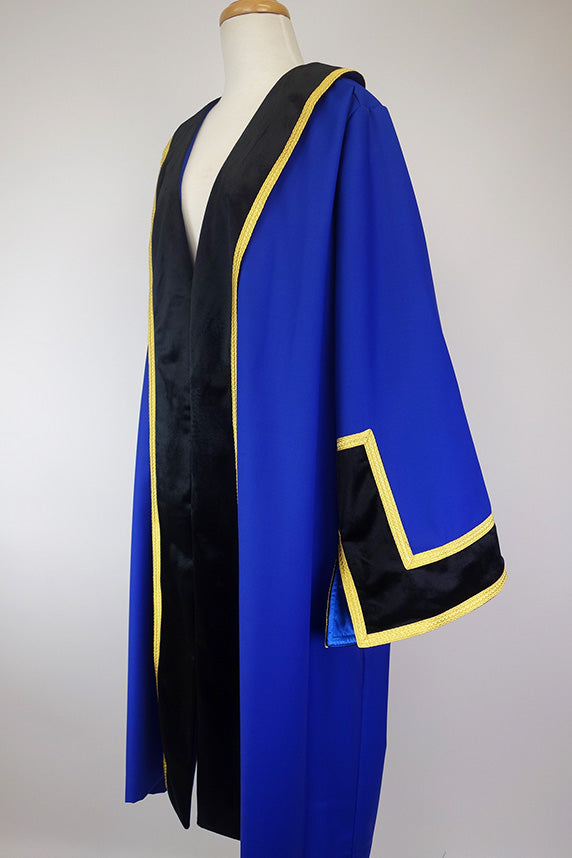 Traditional Style Mayoral Robe, Royal Blue