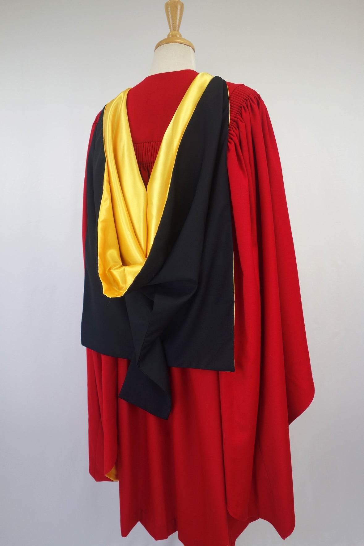 University of Melbourne Doctoral Graduation Gown Set - Gown, Hood and Bonnet