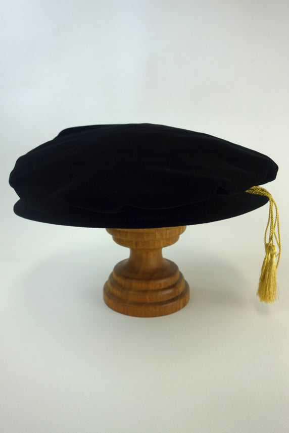 Cambridge Style PhD Graduation Bonnet