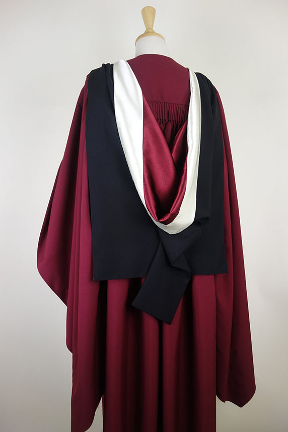 CDU PhD Graduation Gown Set - Gown, Hood and Bonnet