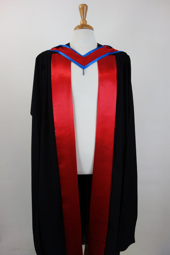 CSU PhD Graduation Gown Set - Gown, Hood and Bonnet