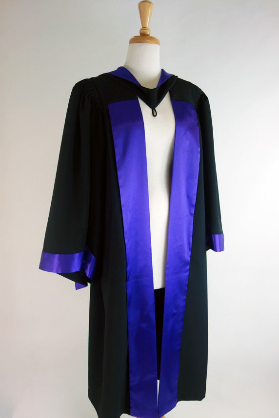 University of Divinity Doctor of Theology Graduation Gown Set - Gown, Hood and Bonnet