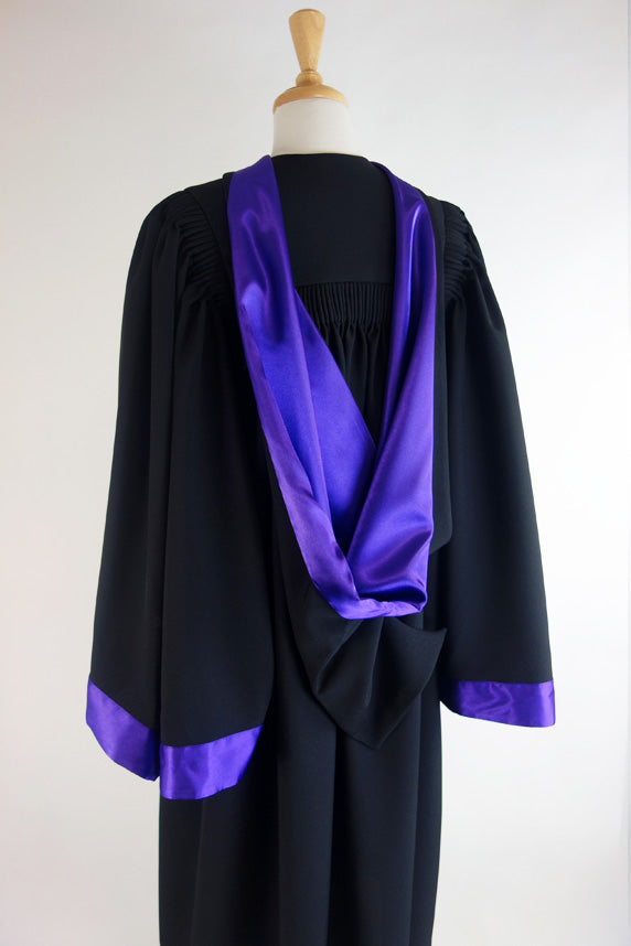 University of Divinity Doctor of Theology Graduation Gown Set - Gown, Hood and Bonnet