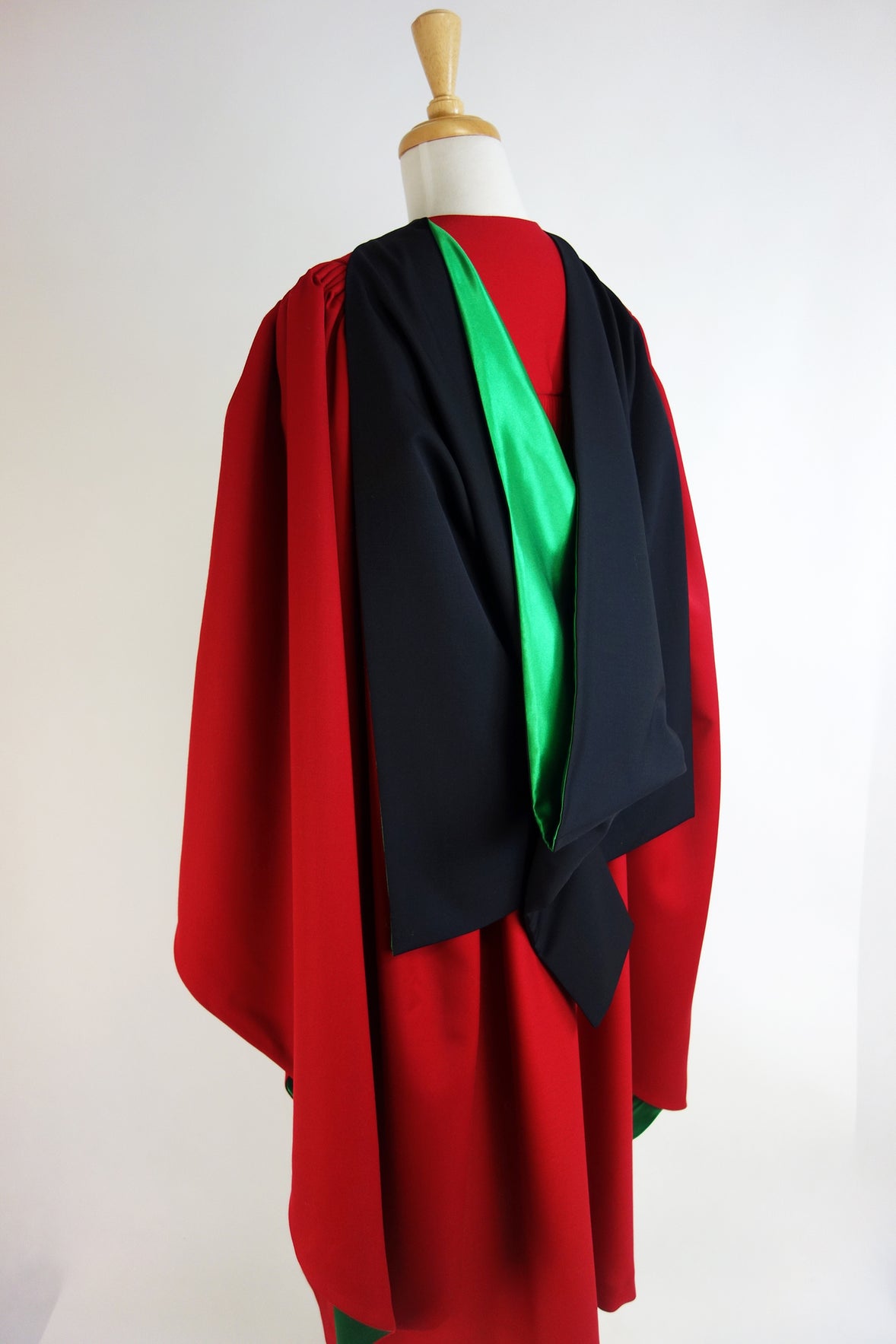 University of Melbourne Doctoral Graduation Gown Set - Gown, Hood and Bonnet