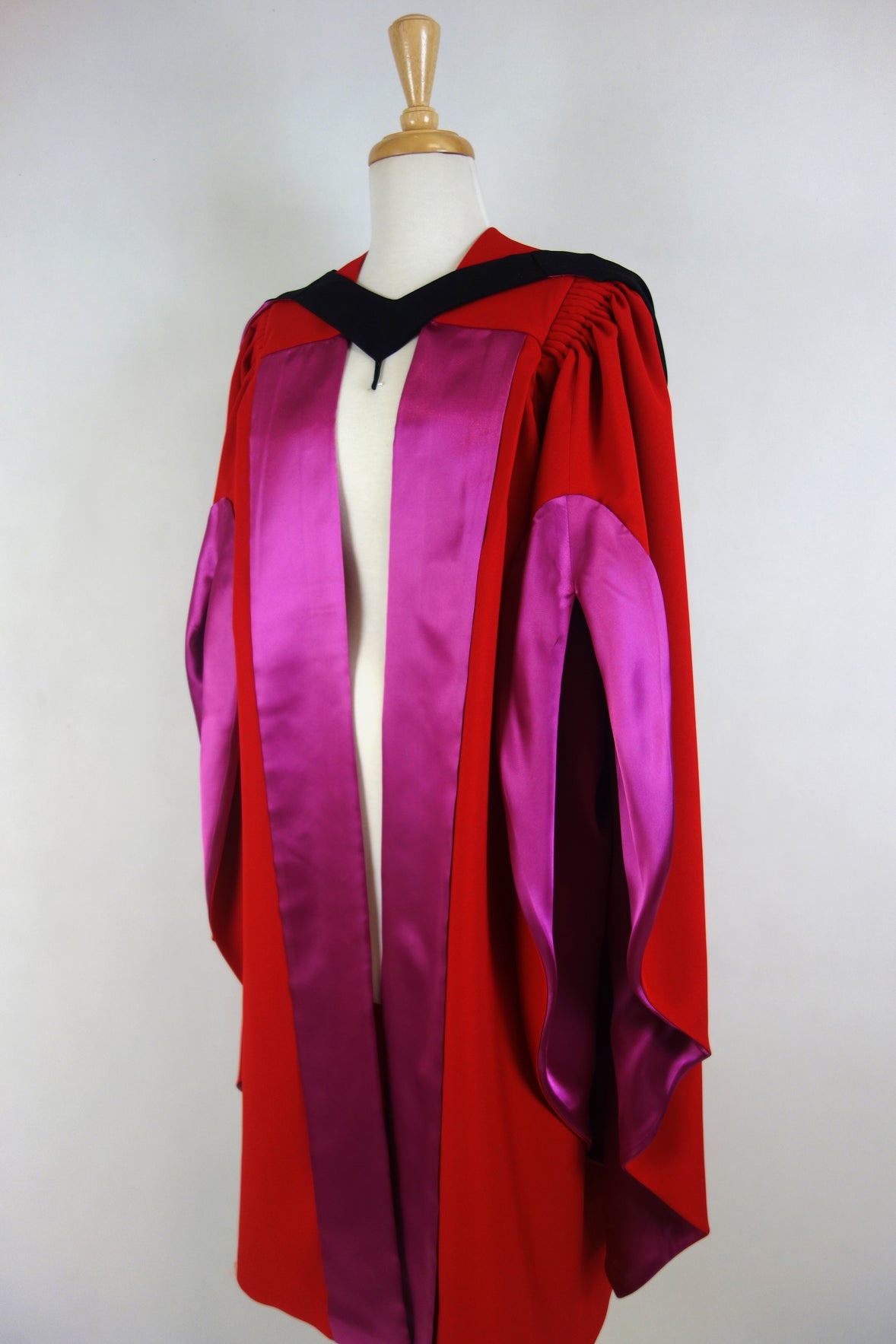 University of Melbourne Doctoral Graduation Gown Set - Gown, Hood and Bonnet