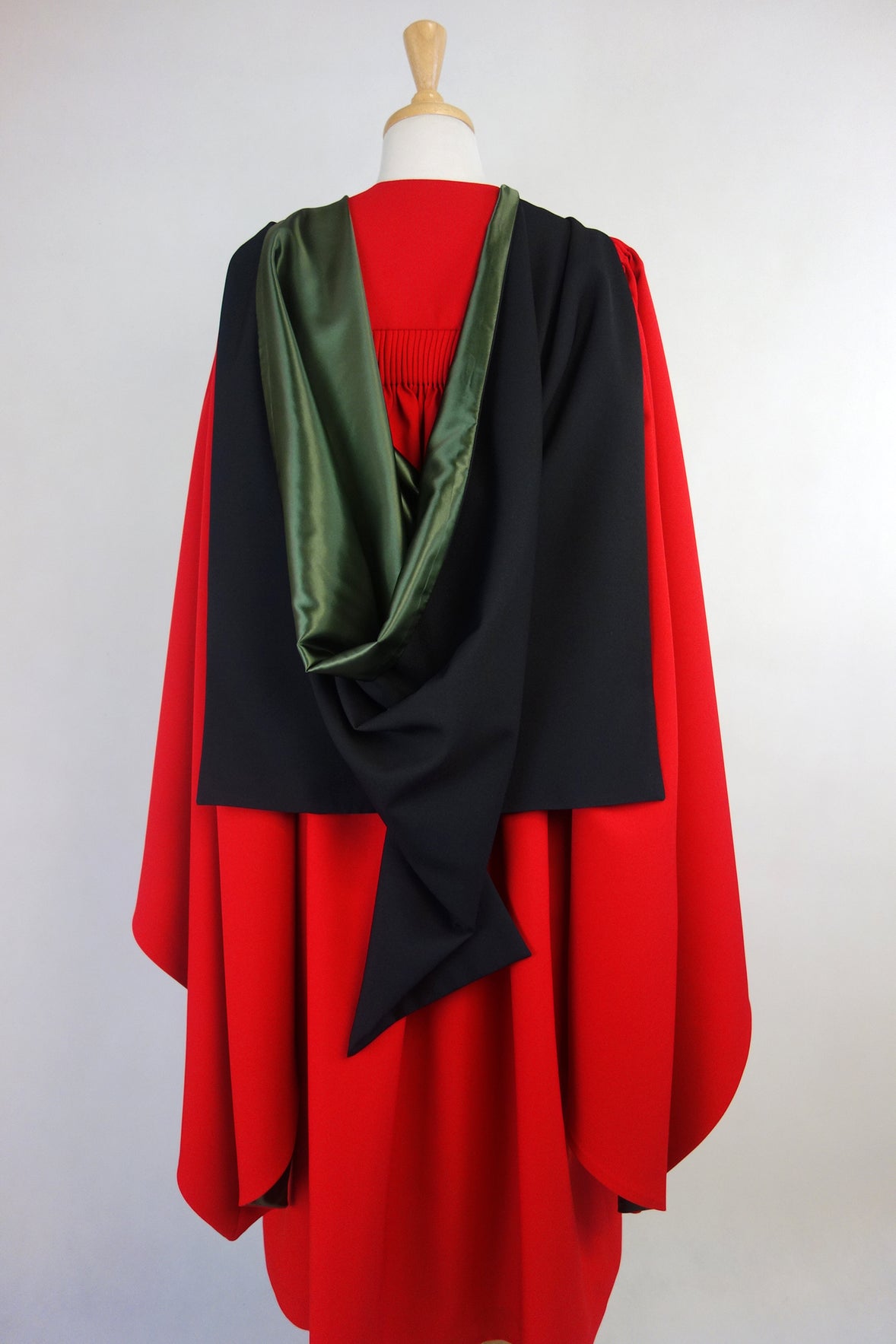 University of Melbourne Doctoral Graduation Gown Set - Gown, Hood and Bonnet