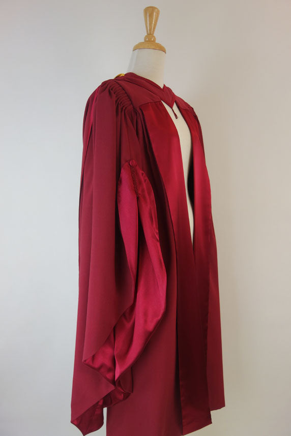 Macquarie University PhD Graduation Gown Set - Gown, Hood and Bonnet