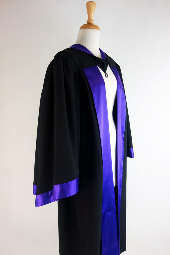 University of Divinity Doctor of Theology Graduation Gown Set - Gown, Hood and Bonnet