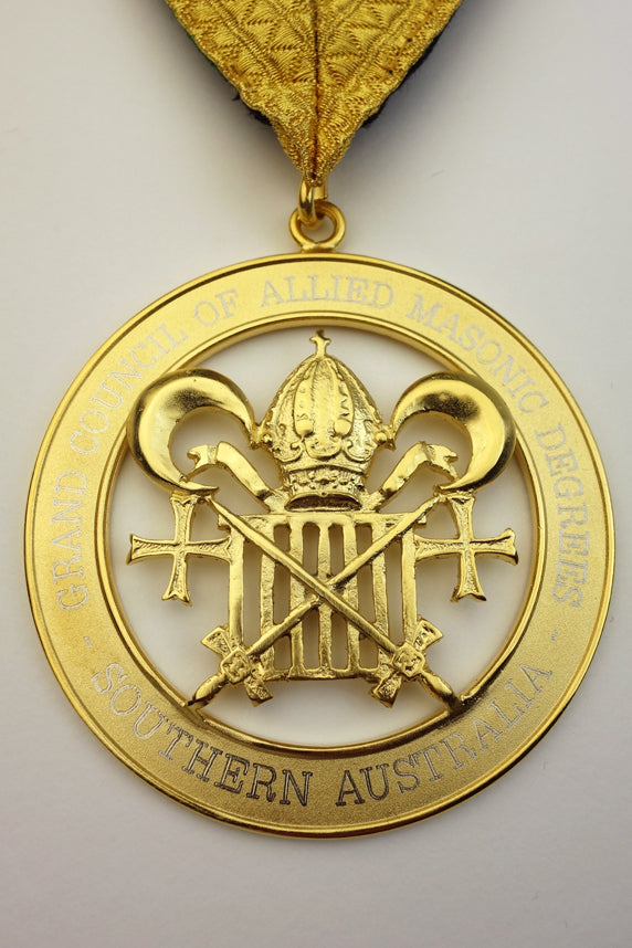 Allied Masonic Degrees Grand Council Collar Jewel