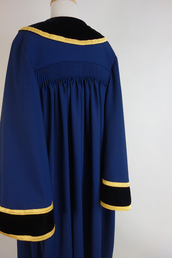 Velvet and Gold Mayoral Robe, Purple