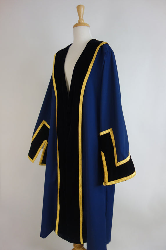 Velvet and Gold Mayoral Robe, Purple