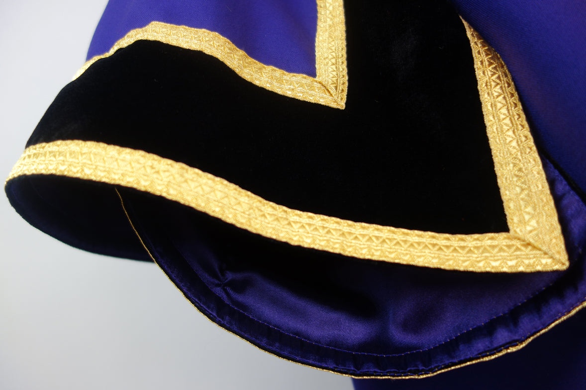 Velvet and Gold Mayoral Robe, Purple