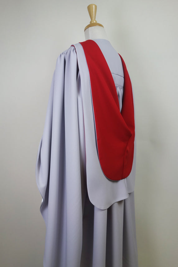 UCL University College London PhD Graduation Gown Set - Gown, Hood and Bonnet